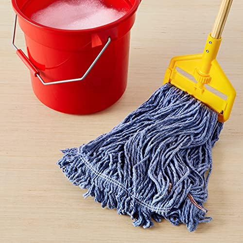 Amazon Basics Loop-End Synthetic Mop Head, 5-Inch Headband, Machine Washable - Image 6