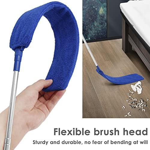 Gap Dust Cleaner Retractable Microfiber Gap Dust Brush Flexible Long Flat Gap - Image 3