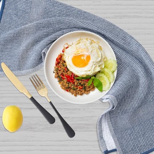 Homaxy 380 GSM Cotton Premium Kitchen Towels 3 Pack - Image 5