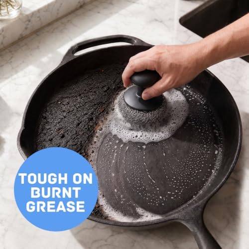 Steel Wool Scrubber, Stainless Steel Scrubber Pads - Image 2