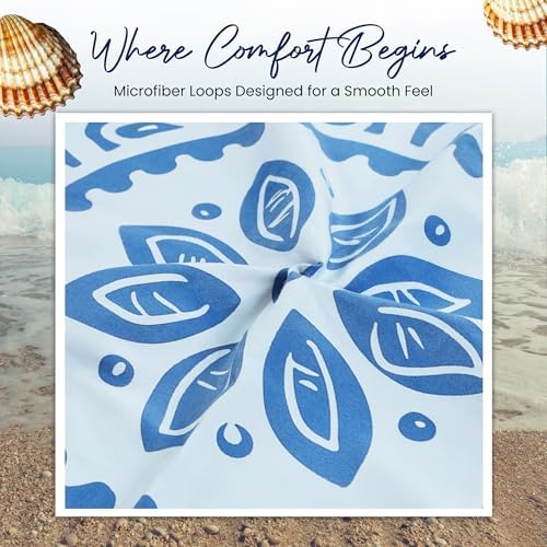 Utopia Towels Thin Lightweight Microfiber Printed Beach Towel 32x71 Inch - Image 4