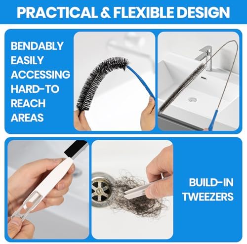 Dryer Lint Trap Cleaning Brush Set, Dryer Vent Cleaner Kit - Image 7