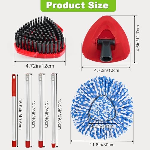Spin Mop Replacement Head, Base - Image 3