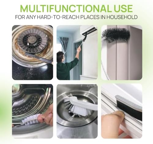 8 Pack Multi-Purpose Washing Machine & Dryer Vent Cleaning Kit - Image 3