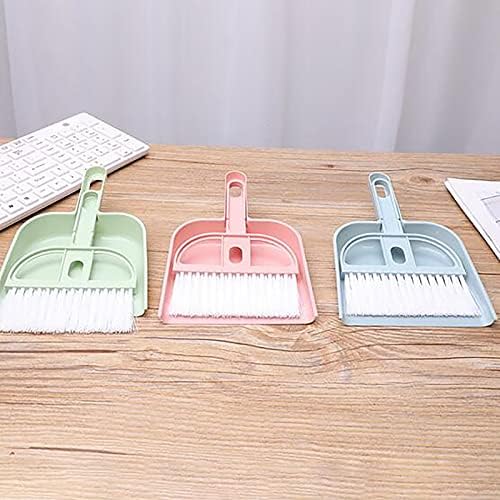 Generic Mini Cleaning Brush Small Broom Dustpans Set Desktop Sweeper Garbage - Image 5