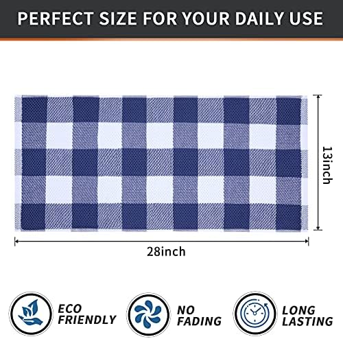 Mordimy Cotton Weave Kitchen Towels, 4 Pack - Image 6