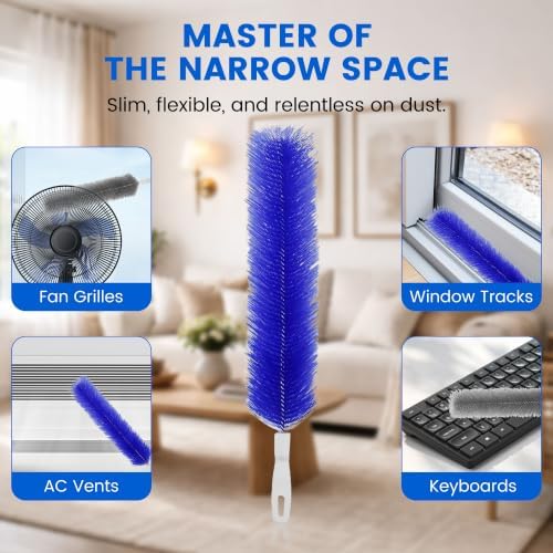 Fan Cleaner Brush, 2026 New Reusable Dust Remover - Image 2