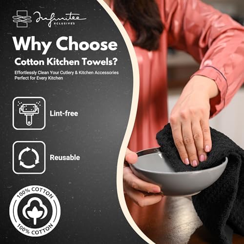 Infinitee Xclusives Kitchen Towels -12 Pack - Image 2