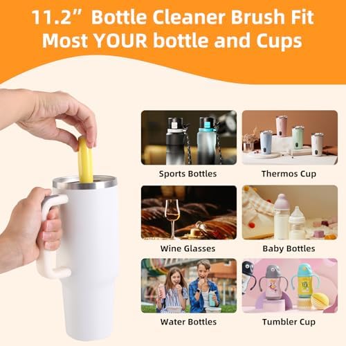 3 Pack Cleaner Brush Kit for Stanley, Bottle Cleaner Brush Set - Image 5