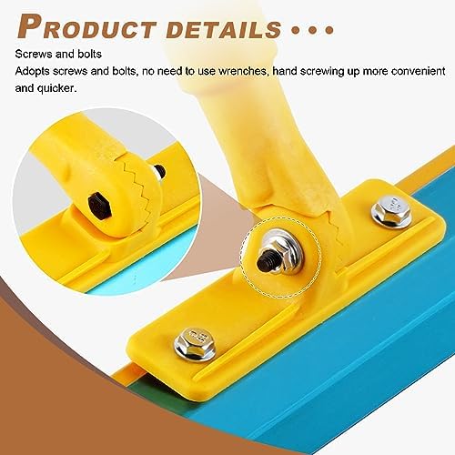 Notched Squeegee for Self Leveling Epoxy Floor Construction, - Image 5