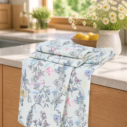 Flour Sack Kitchen Towels 2 Pack, 18x26 Inch by Unknown