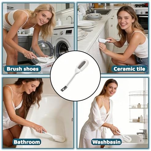 Professional Shoe Cleaning Brush Long Handle - Image 7