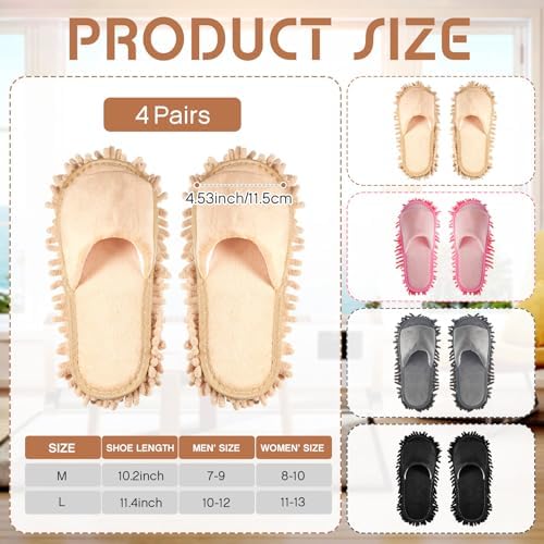 Jecery Microfiber Mop Slipper - Image 3