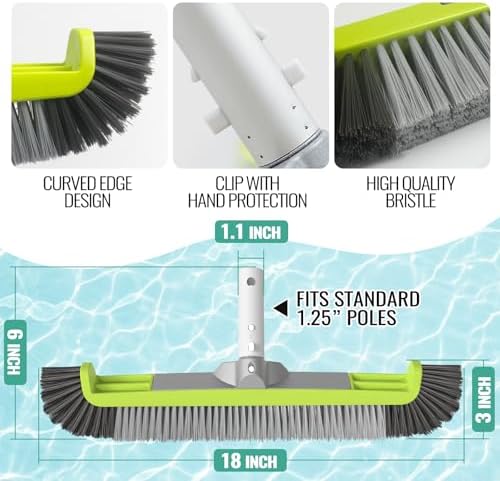 18" Pool Brush Head - Image 6
