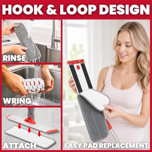 18” Professional Microfiber Mop - Image 6