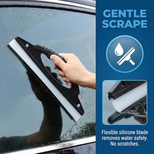 Car Squeegee, 12 Inch Automotive Windshield Squeegee - Image 4