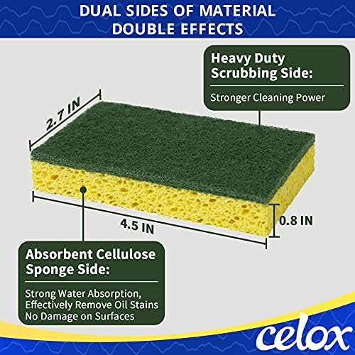 CELOX 12-Pack Dish Sponges Kitchen - Image 5