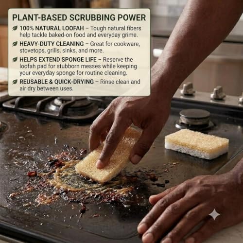 Janté Co. Plant-Based Dish Cleaning Set – Kitchen Scrubbers & Essentials - Image 6