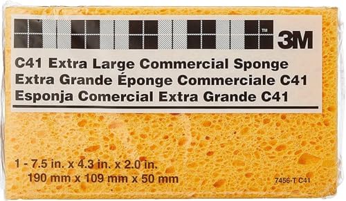 3M Extra Large Commercial Sponge – Durable, Highly Absorbent Cleaning Sponge by Scotch-Brite