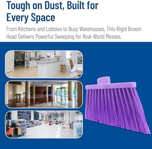 SPARTA Sweeper Broom – 12 Inch Angled Outdoor Broom Head - Image 7