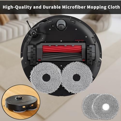 8 Pack Microfiber Mop Cloth Pad Set - Image 6