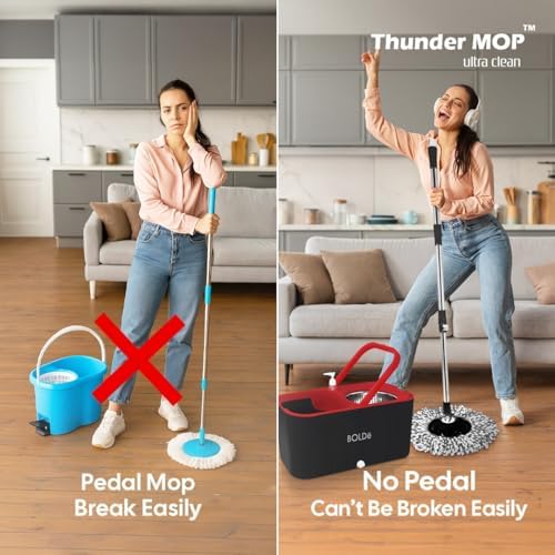 Thunder MOP Ultra Clean Stainless Steel Spin System - - Image 4