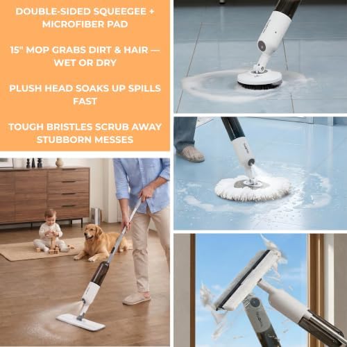 True & Tidy 4-in-1 Spray Mop Kit - Image 2