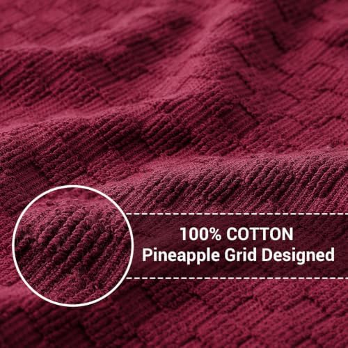 Homaxy 100% Cotton Terry Dish Cloths - Image 2