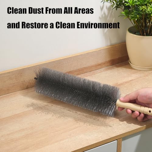 Fan Cleaning Brush, 2026 New Upgrade Bendable Microfiber Head, Washable - Image 3