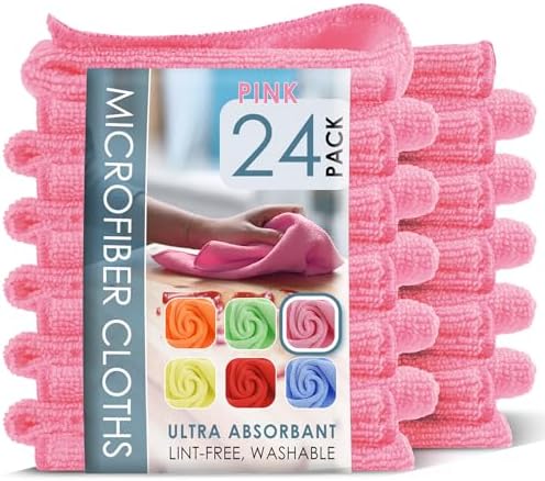 Hearth & Harbor Microfiber Cleaning Cloth Microfiber Towels by HearthHarbor
