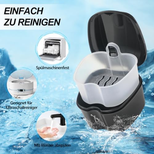 Denture Bath Case Denture Cleaning Cup - Image 6