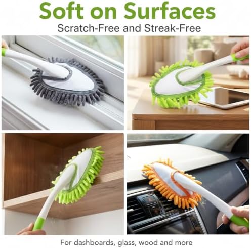 13 Inch Microfiber Feather Duster, - Image 7