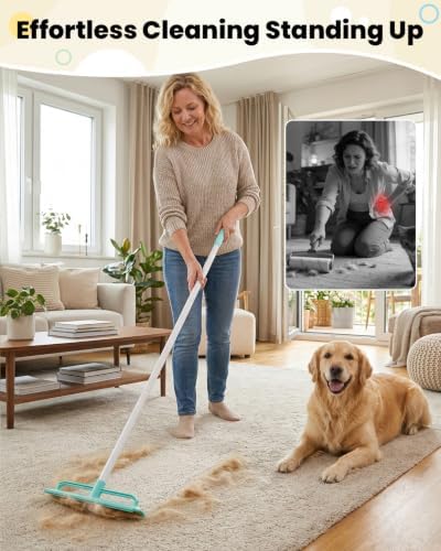 Carpet Rake for Pet Hair Removal - Image 2