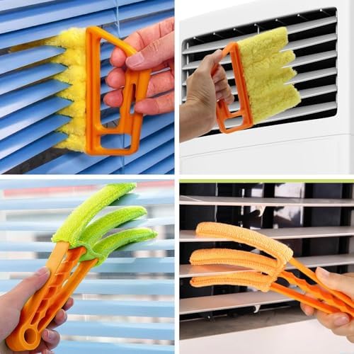 Window Blind Cleaner Duster Set, Washable Dusting Cleaner Air Vent Cleaning - Image 5