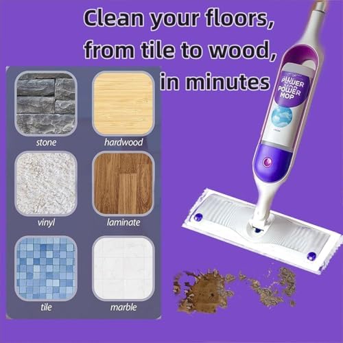 Disposable Mopping Pad Refills for PowerMop Multi-Surface Mopping Pad Refills - Image 5