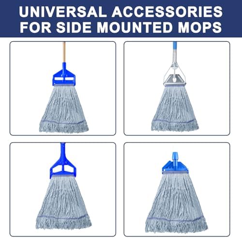 KeFanta 3 Pack Heavy Duty Commercial Mop Head Replacement - Image 3