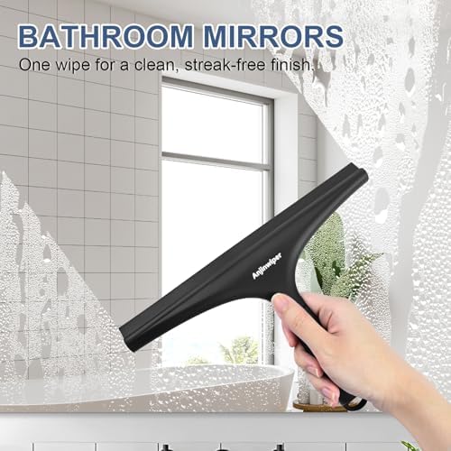 Shower Squeegee for Glass Doors, 10 Inch Shower Squeegee - Image 5