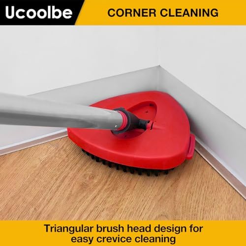 Spin Mop Scrub Brush for O-Cedar EasyWring 1-Tank Mop Head, Stiff Bristle - Image 5