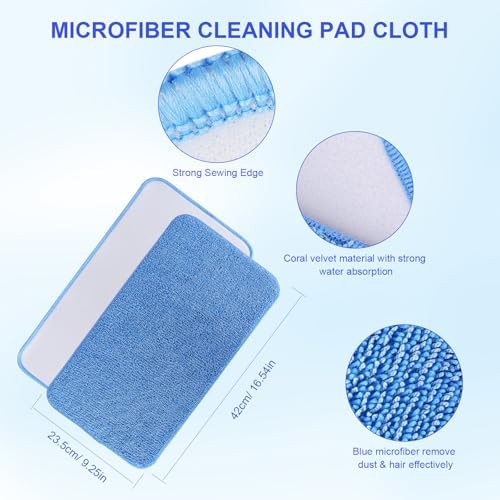16" Microfiber Mop Pads Replacement - Image 2