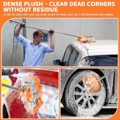 Layhit 5 Pcs Car Wash Mitt Set, Brush Not Included - Image 6