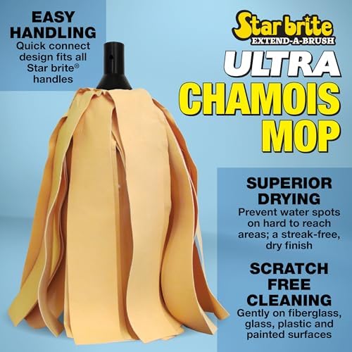 STAR BRITE Ultra Chamois Mop & Bag, Premium Head - Image 4