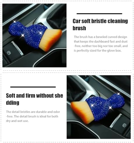zipelo Diamond-Handle Car Detailing Dust Brush - Image 3