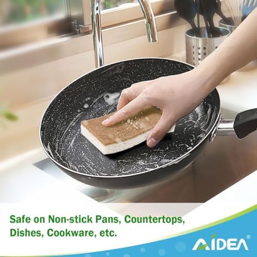 AIDEA Sponges Kitchen, Non Scratch Dish Sponges - Image 2