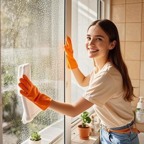 Latex Free Nitrile Cleaning Gloves, 3 Pairs - Image 7