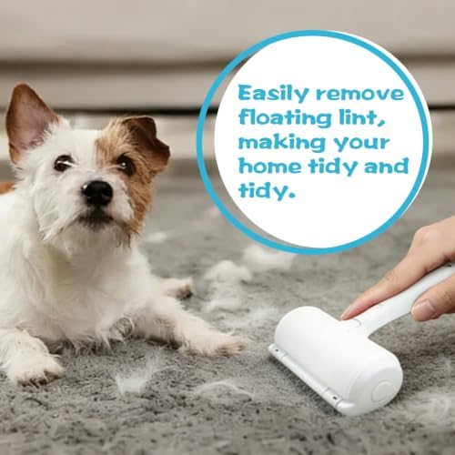 Roller Pet Hair Removal Tool, Detachable Handle Reusable Lint Remover - Image 6