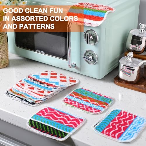 LemonRoad 12 Pack Non-Scratching Dish Scrubber Kitchen Scrubber - Image 4
