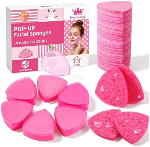 120PCS Compressed Facial Sponges by Unknown