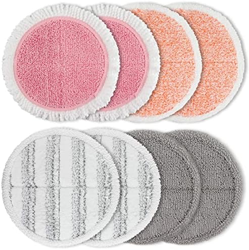 Spin Cordless Electric Mop Pads: 6.5/6.3/6 inch steam/Electric mop Pads by Bozdyru