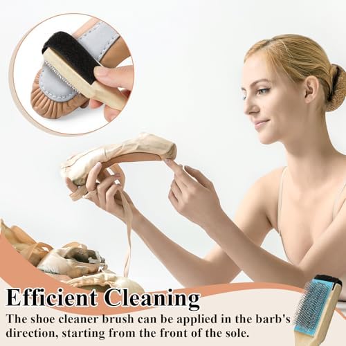 3 Pcs Dance Shoe Brush Half Cover - Image 6