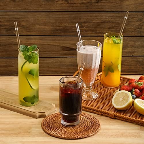 24 Pack, HIGHLY Transparent Reusable Plastic Straws - Image 6